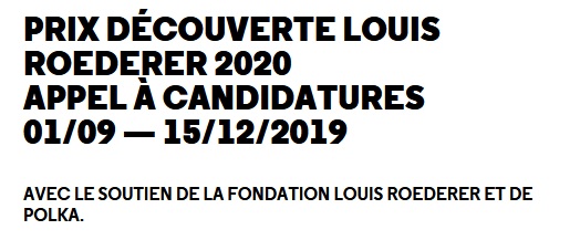 Prix Découverte Louis Roederer 2020