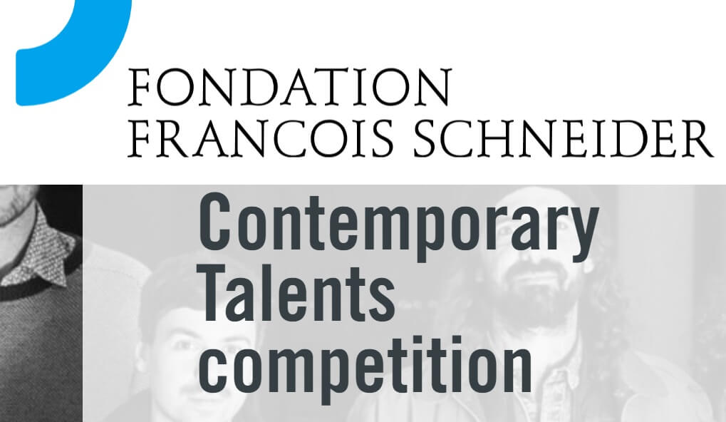 François Schneider Talents Contemporains