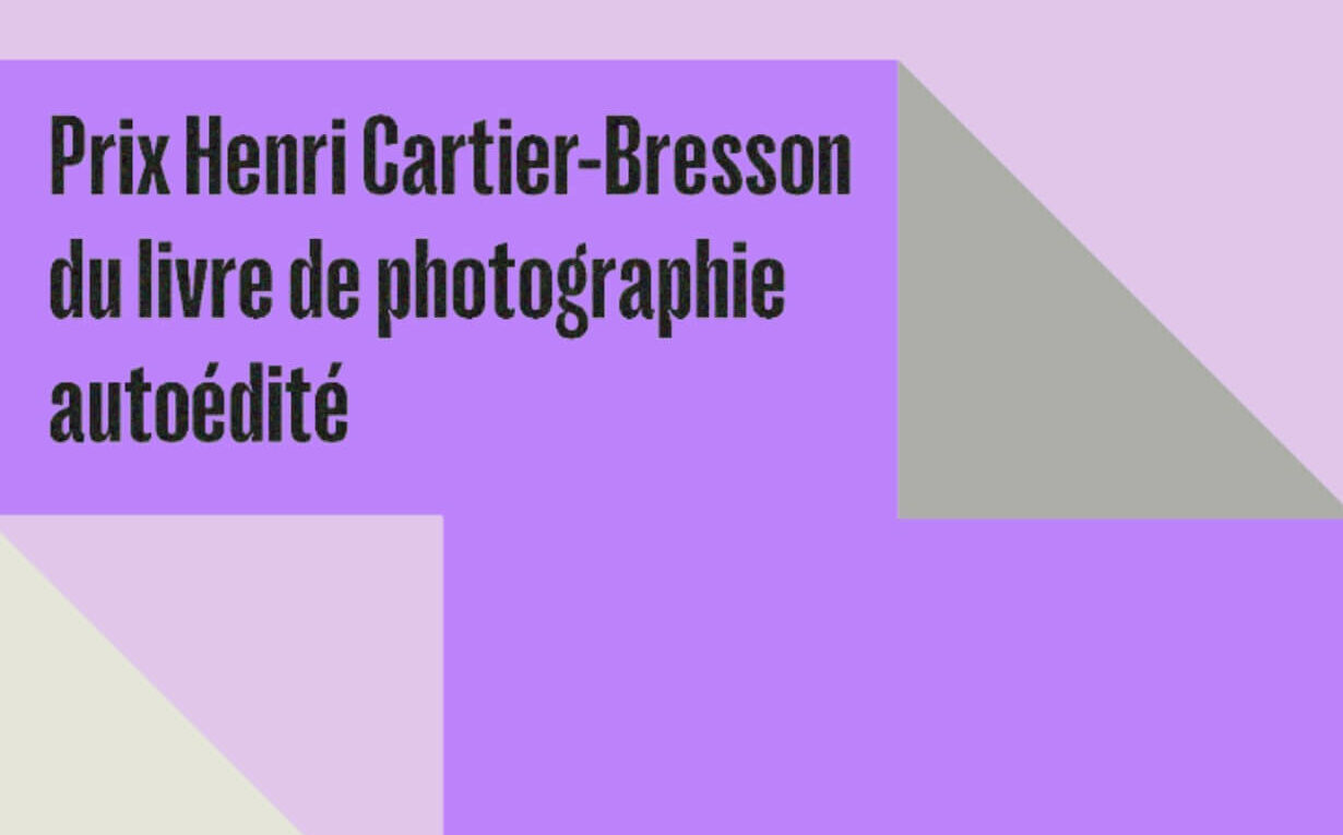 Prix Henri Cartier-Bresson du livre de photographie autoédité